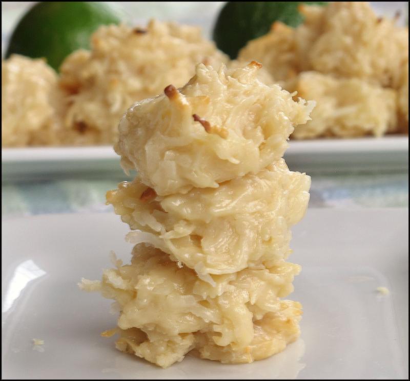 Key lime coconut cookies combine two tropical flavors in one sweet treat. JACK CLEMONS PHOTO
